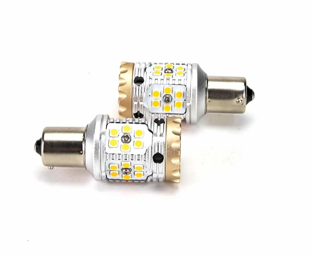 BA15S LED Oranje knipperlicht CAN-bus - Evolution II