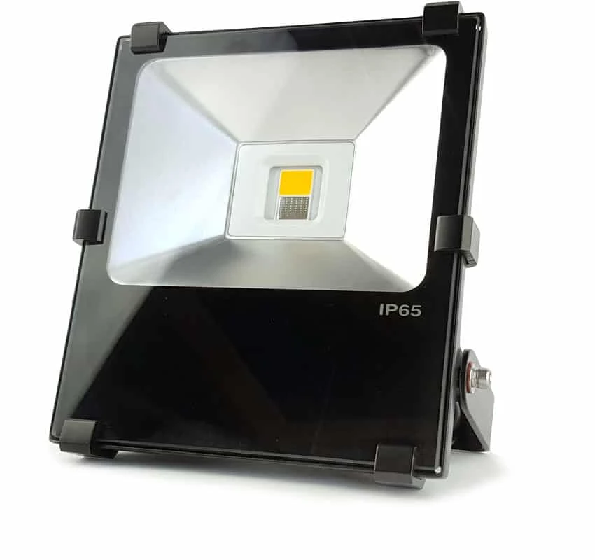 RGBW LED buitenlamp 30W X4 met afstandsbediening