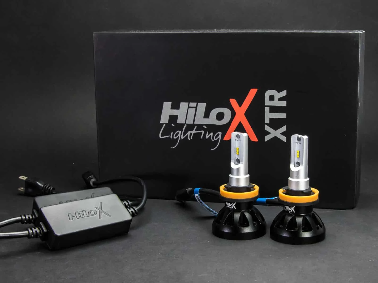 H8 XTR Black LED kit, 5700K, Hilox Evolution, Duo
