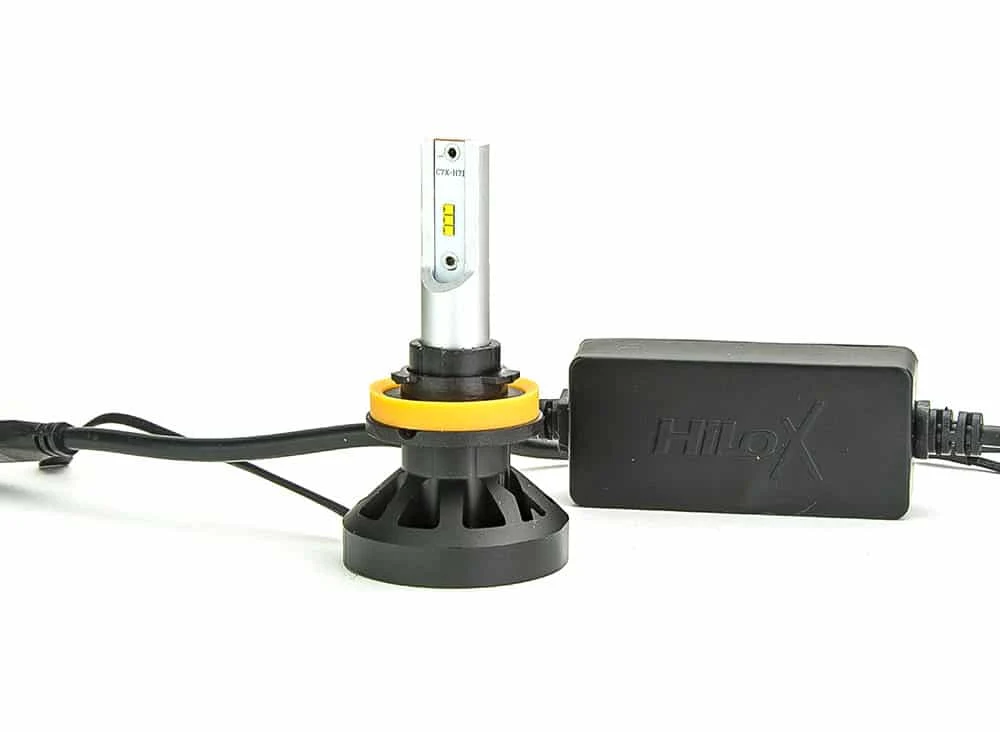 H8 XTR Black LED kit, 5700K, Hilox Performance, Solo