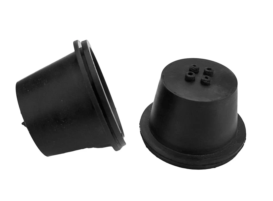 Rubber behuizing kap 52mm (1 stuk)