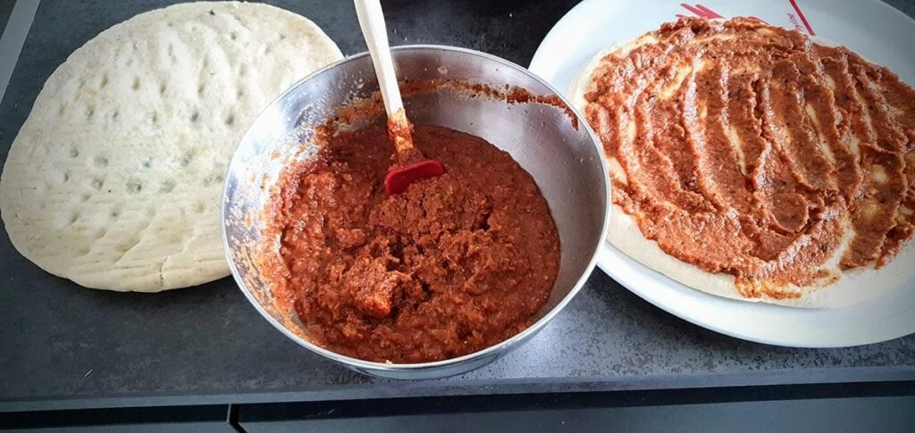 the saus, ruikt heerlijk