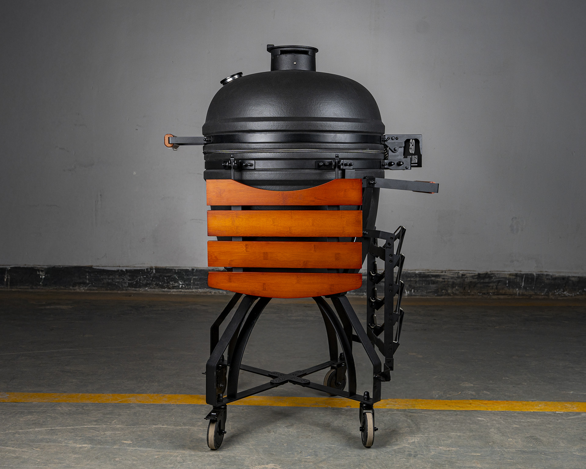 Trolley met Grate Organizer - Grill Bill Pro III - 23,5"
