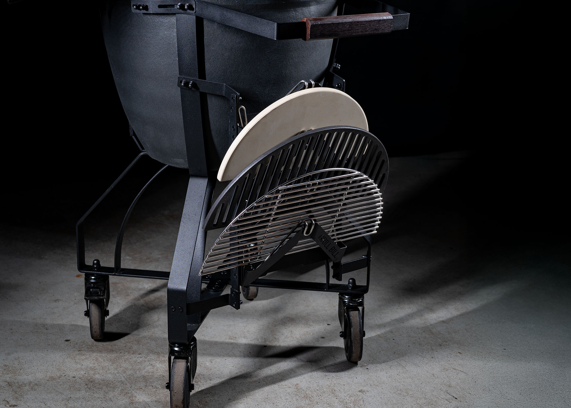 Large Kamado BBQ 21", Grill Bill Pro III