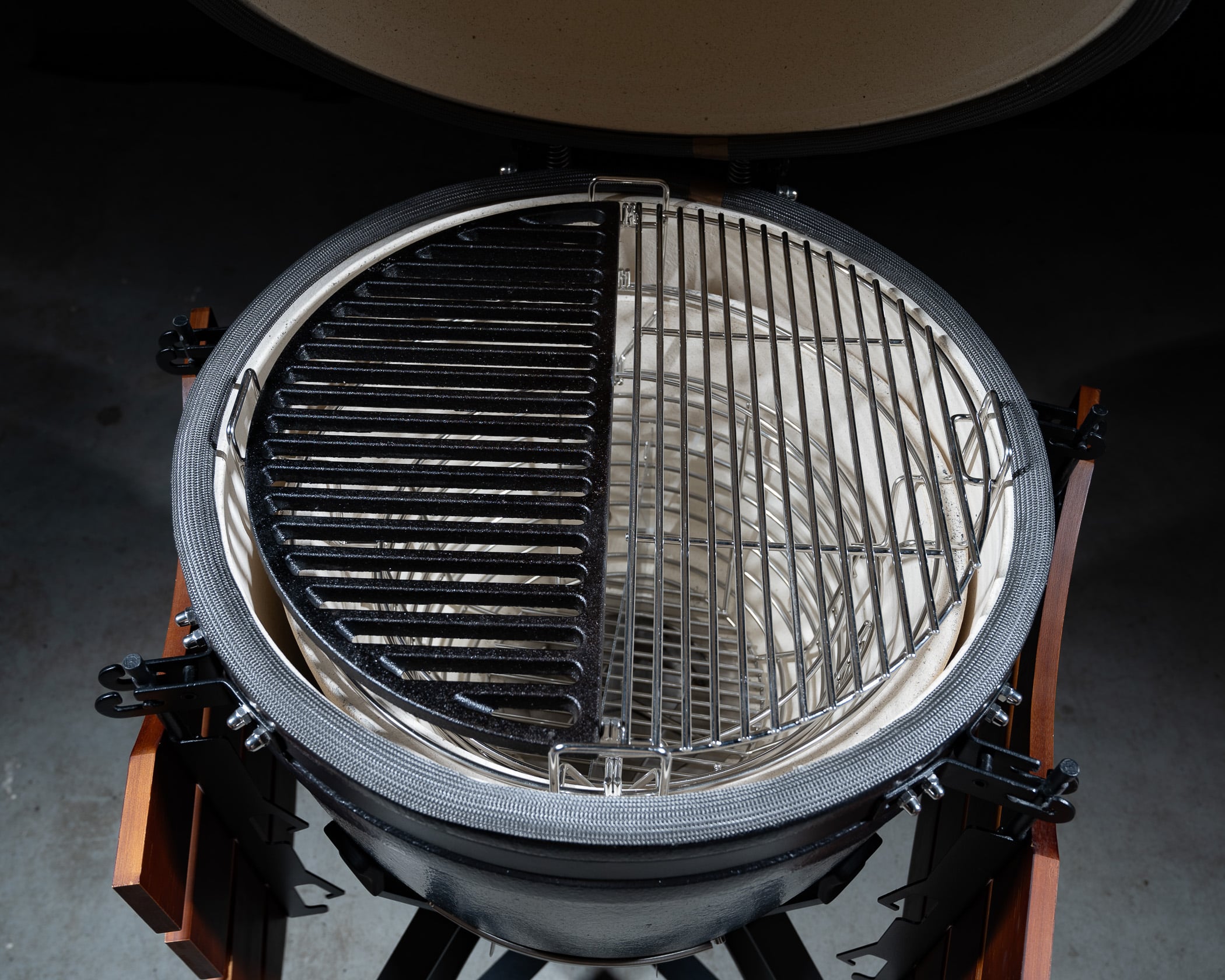 Large Kamado BBQ 21", Grill Bill Pro III