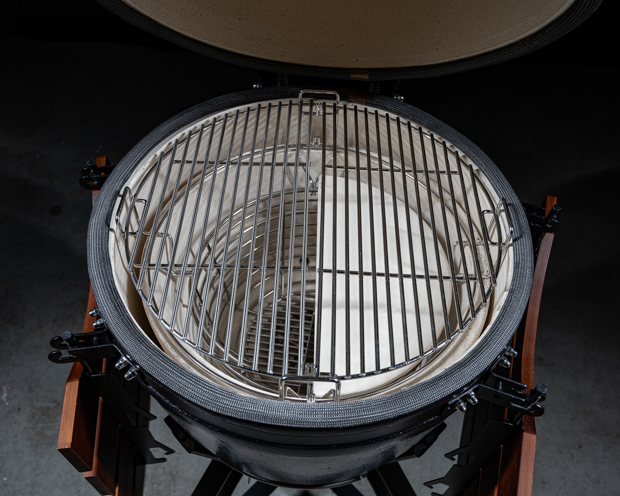 Large Kamado BBQ 21", Grill Bill Pro III