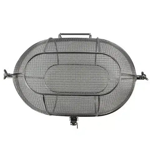 RVS Rotisserie Mand voor Kamado BBQ - PiRo Original
