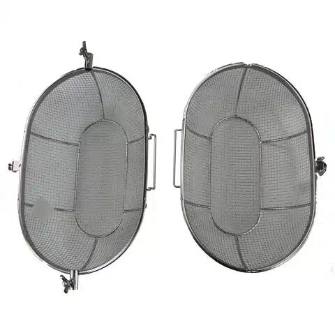 RVS Rotisserie Mand voor Kamado BBQ - PiRo Original