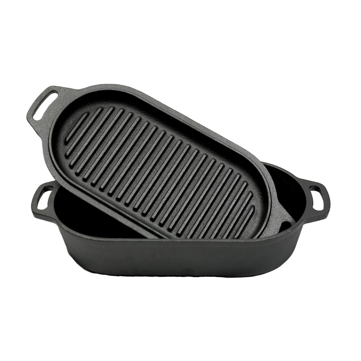 Dutch Oven / 2 skillets - Valhal Outdoor - 1 liter