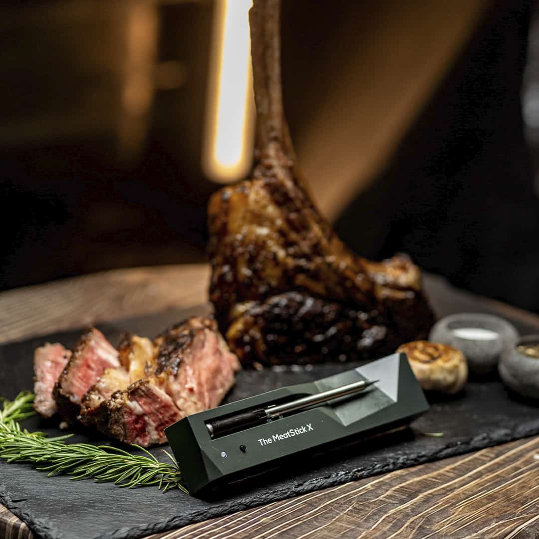 Draadloze Thermometer - The Meatstick X Set - Zwart