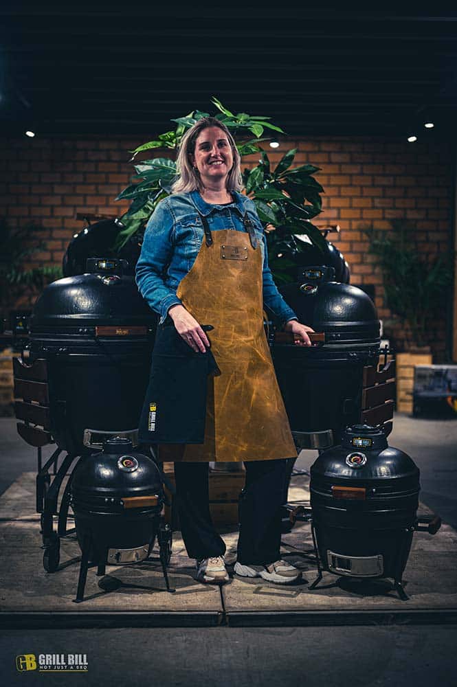Leren Grill Bill BBQ Schort