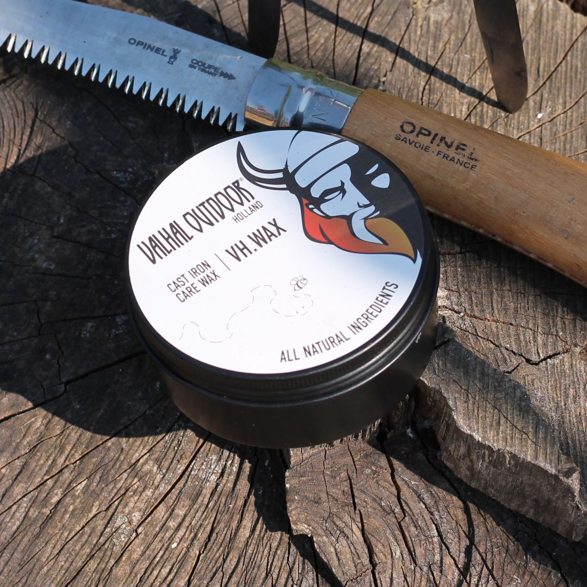 Verzorgings- en inbrand wax - Gietijzer - Valhal Outdoor