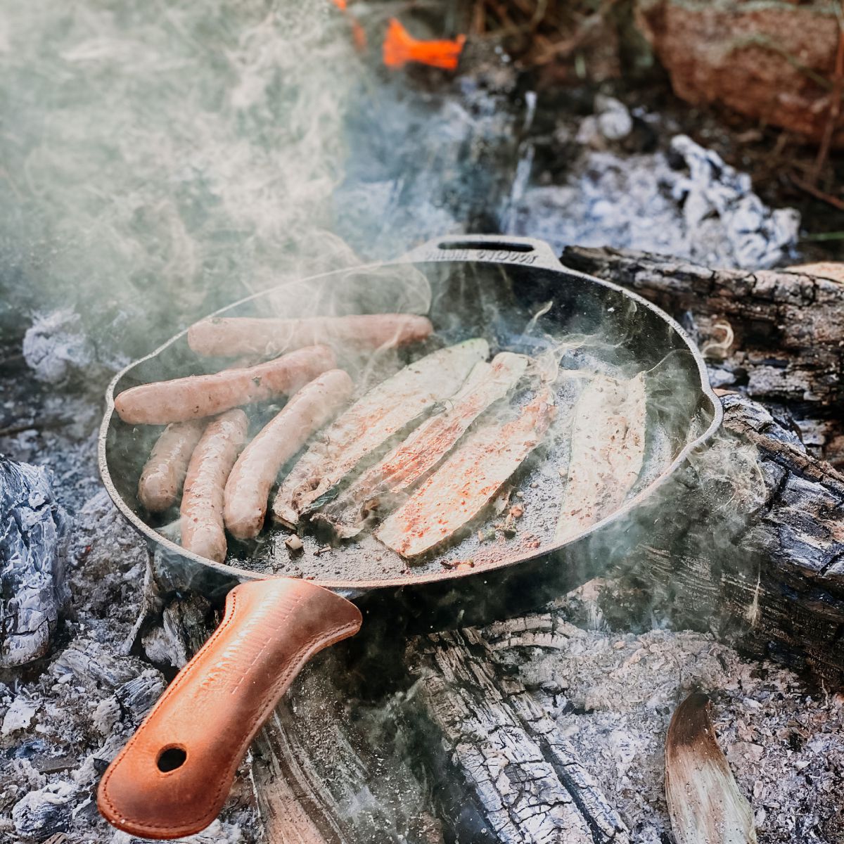 Skillet 30cm - Valhal Outdoor - met steel