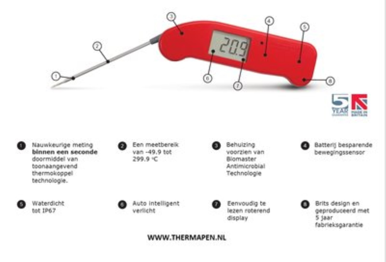 Thermapen Professional Blaze LE