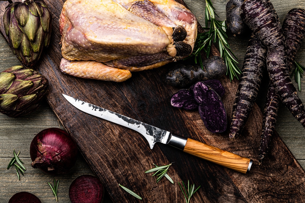 Olive Forged - Uitbeenmes