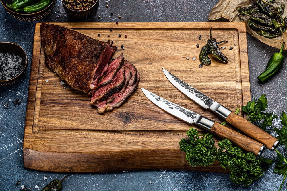 Olive Forged - 4 delig Steakmessenset