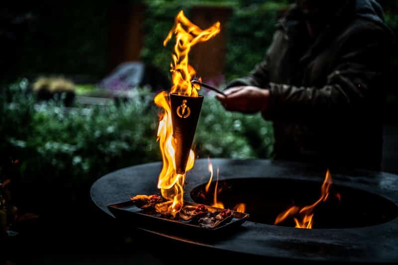 Churrasco Forged Flambadou