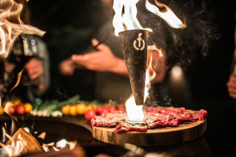 Churrasco Forged Flambadou