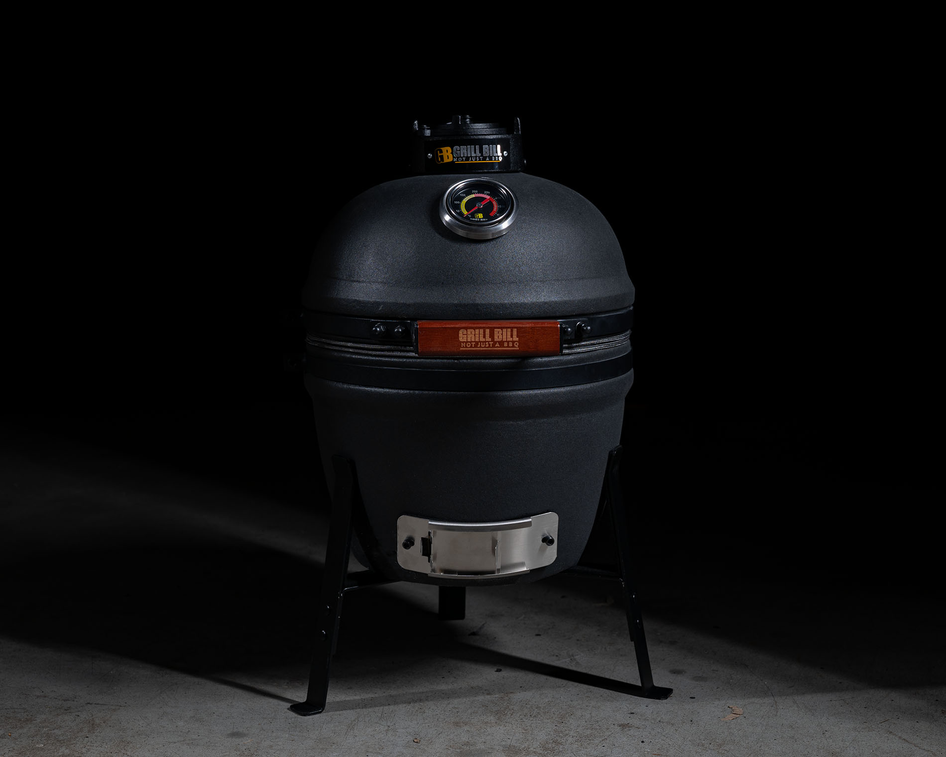 Small Kamado BBQ 13", Grill Bill Pro III
