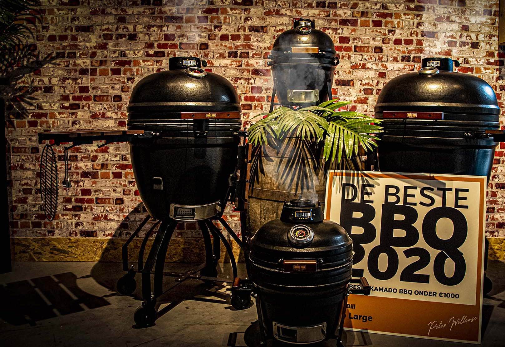 Medium Kamado BBQ 16", Grill Bill Classic