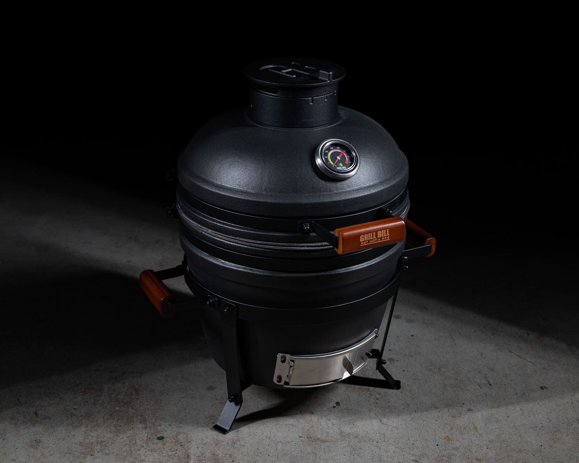 Grill Bill Pro III Medium Kamado BBQ 16"